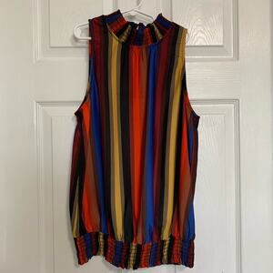 NWT Allison Joy Evereve striped smock top